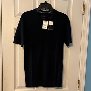 Size small black Short Sleeve light weight sweater